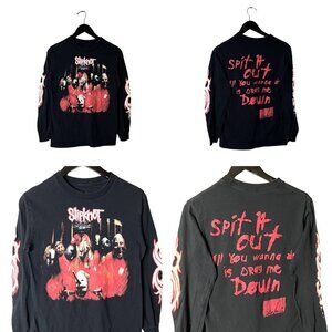 Slipknot T Shirt Adult Black Small S American Metal Band Graphic Tee 100% Cotton